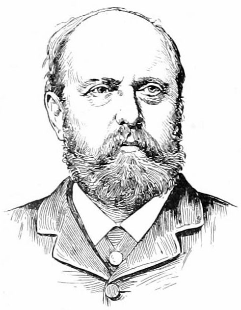 Portrait of paleontologist Othniel Charles Marsh